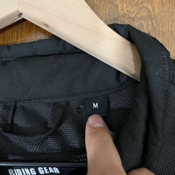 Mens Harley Davidson Riding Jacket Orange Black size Medium Motorcycles Bikers - Picture 4 of 16